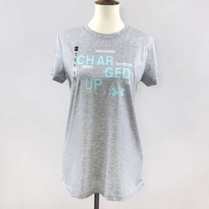 [Under Armour] Gray Loose Heatgear Charged Up Tee